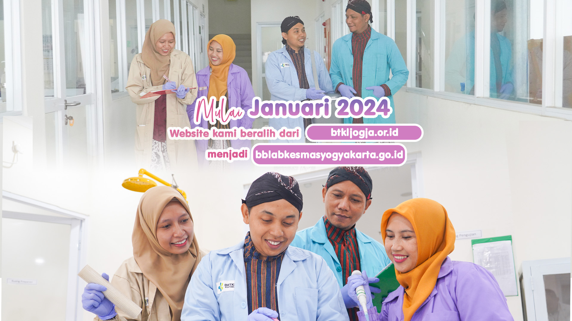 perubahan alamat web btkljogja.or.id menjadi bblabkesmasyogyakarta.go.id